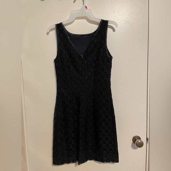 Black lace, tank strap, formal dress - Picture 2 of 4